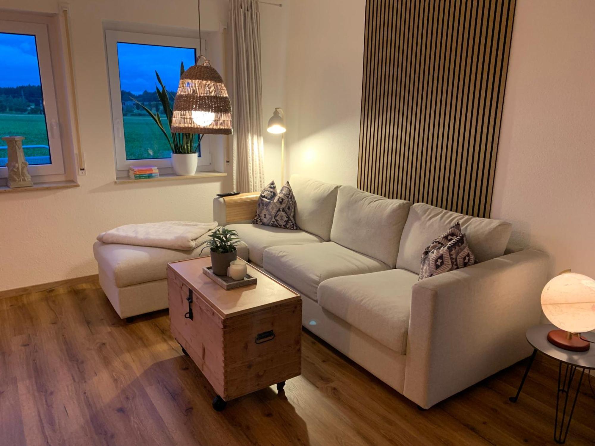 Stilvolles Ferienapartment Am Thermalbad Mit Blick In Die Natur Bad Saulgau Exterior foto